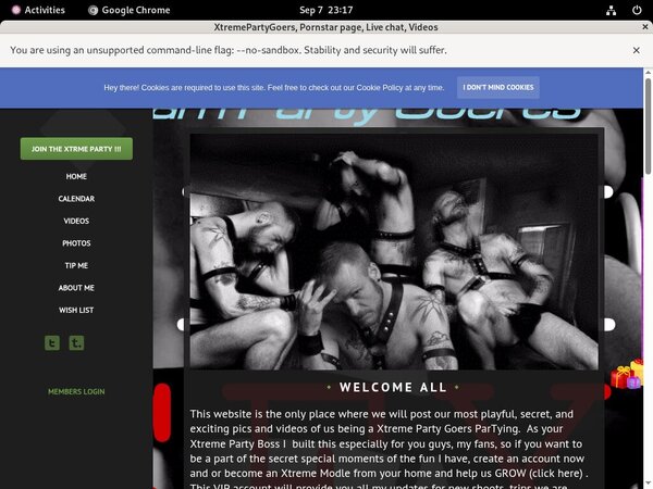 XtremePartyGoers Link Discount