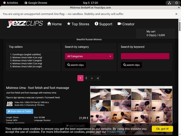 Yezzclips.com Paypal Epoch