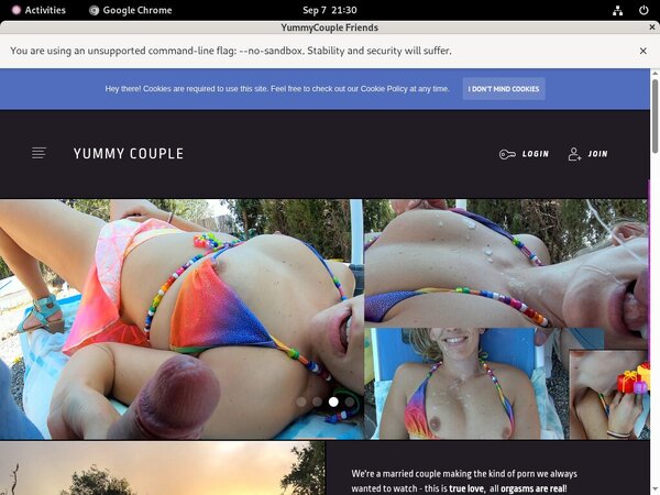 YummyCouple With Maestro Card