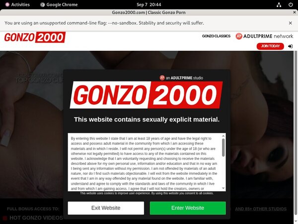 Gonzo2000 Password