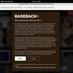 Discounted Bareback Plus