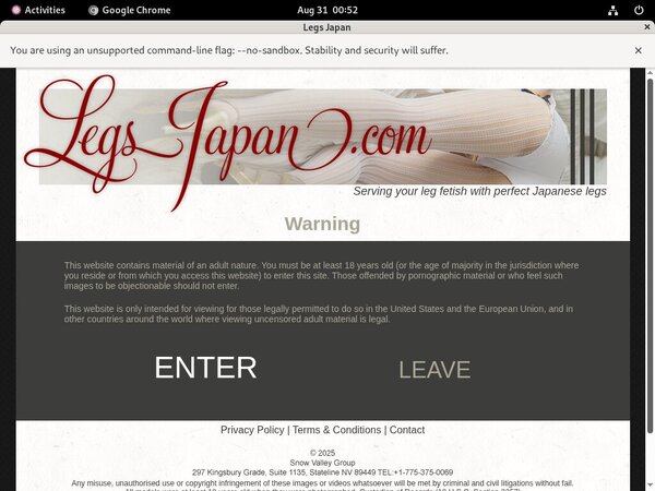 Try Legs Japan For Free