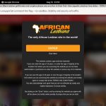 African Lesbians Discount Membership Deal African Lesbians Discount Membership Deal