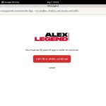 Alexlegend Discount On