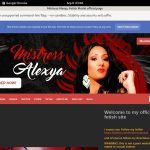 Access Mistress Alexya Free