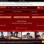 Tramplinggirls.com With JCB Card